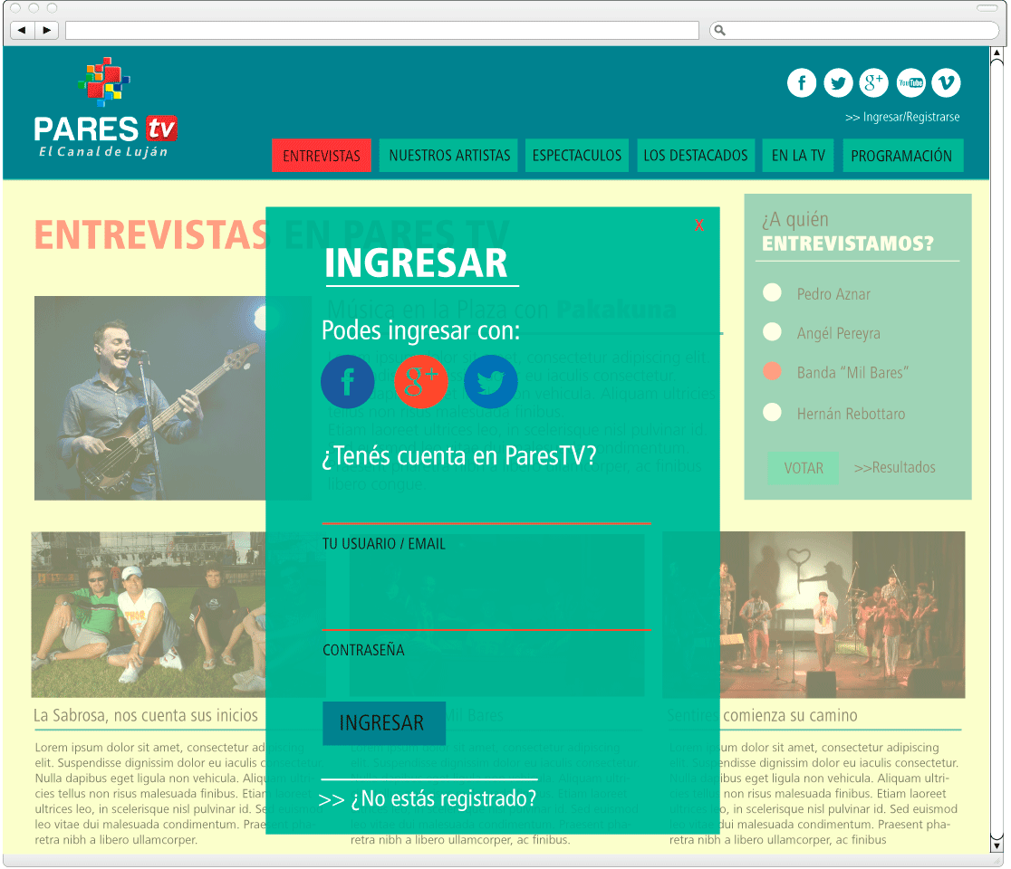 Ingresar-registrarse