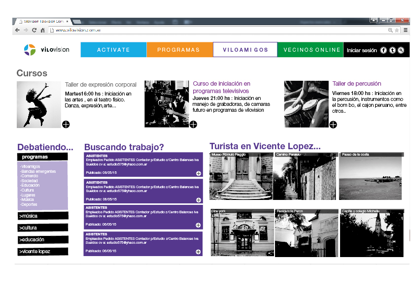 Inicio de viloamigos