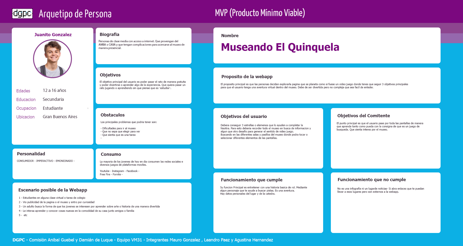 plan de webapp