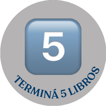 ¡Ya leíste 5 libros! ¡Eres todo un aprendiz!