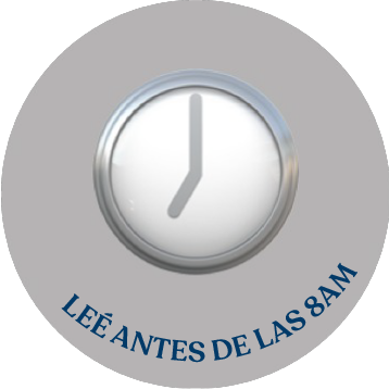 ¡Lectura antes de las 8am! ¡Guau, eres todo un experto!