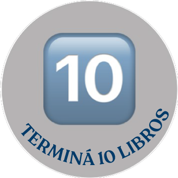 ¡10 libros leídos! ¡Guau, ya eres leyenda!