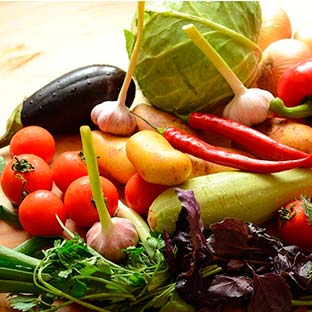 Verduras de estacion