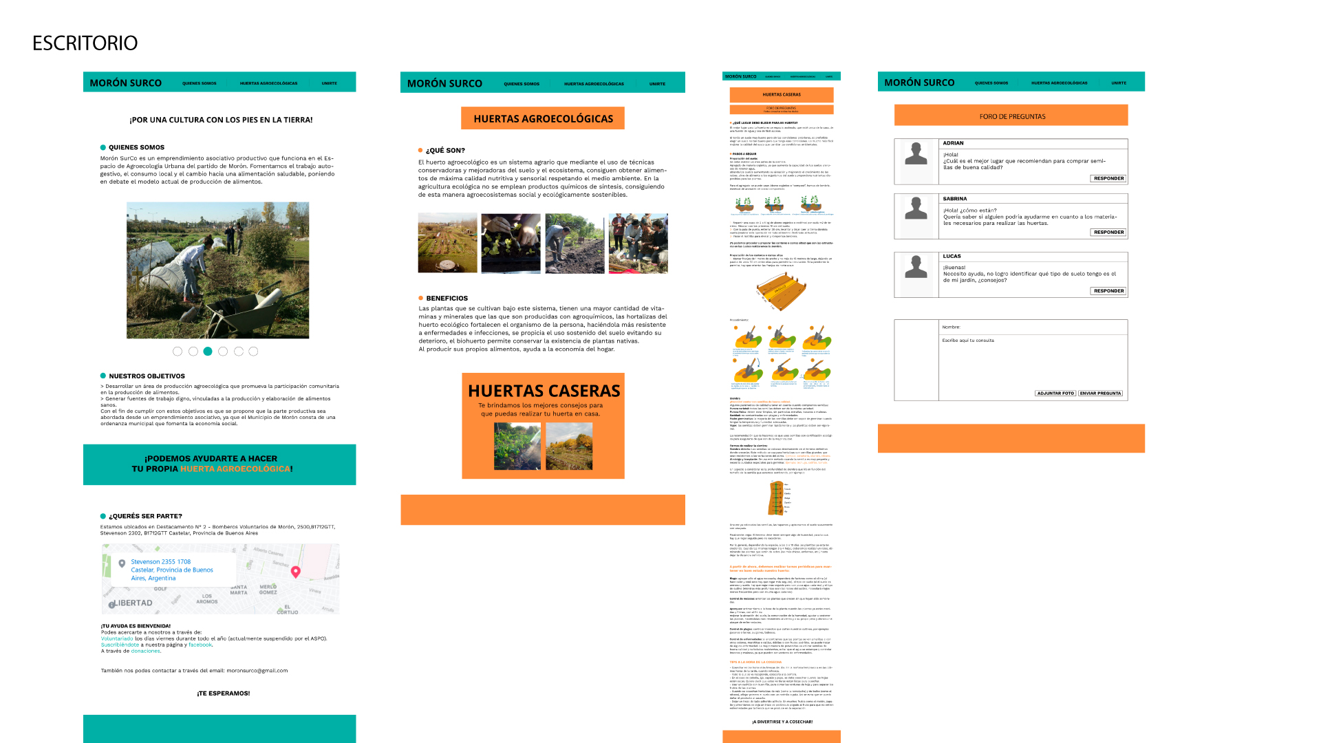 Pantallas para escritorio