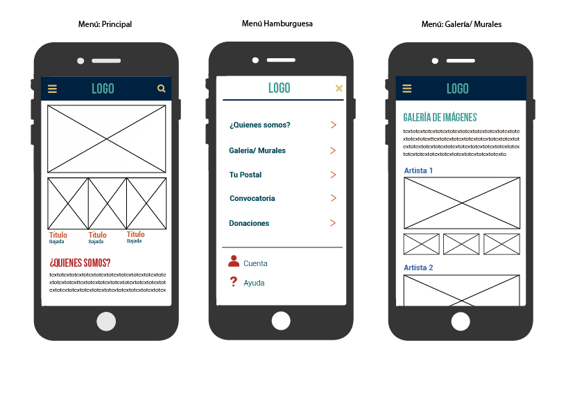 prototipo individual de la WebbApp 1