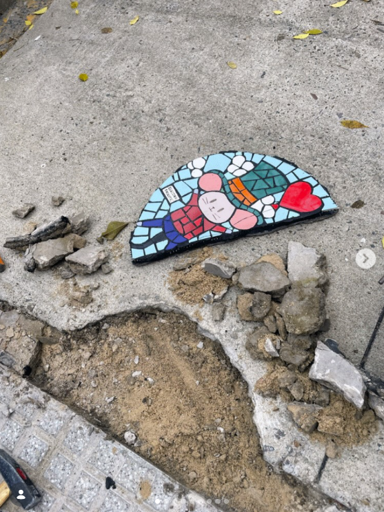Detalle de mosaico por ser colocado - Foto 4