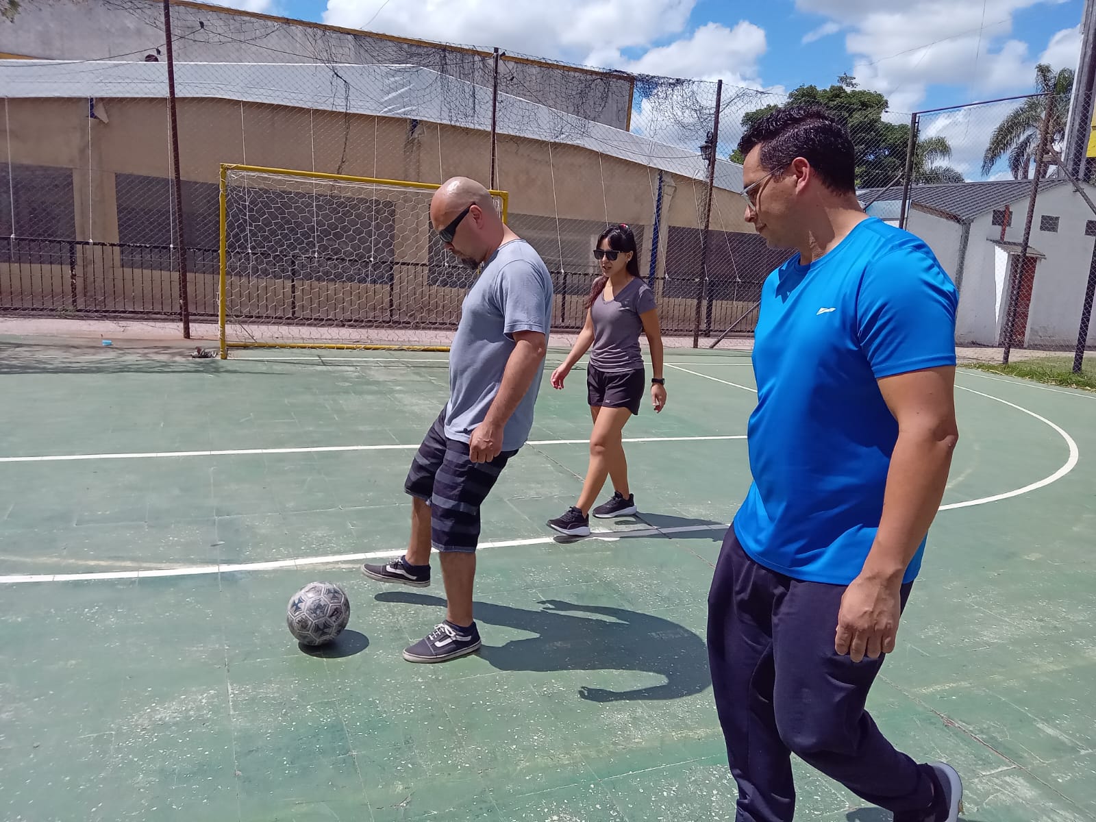 Jugando al football