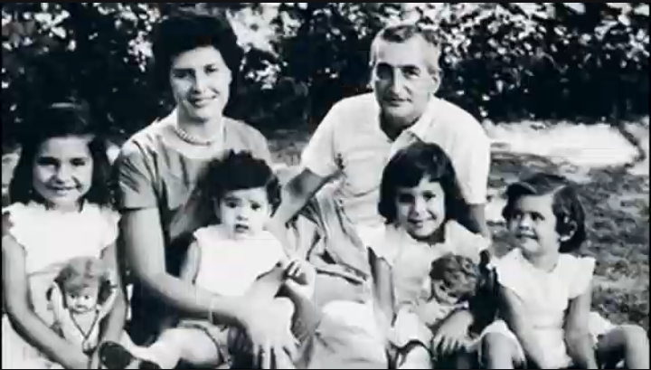 Fotografía de la familia Oesterheld