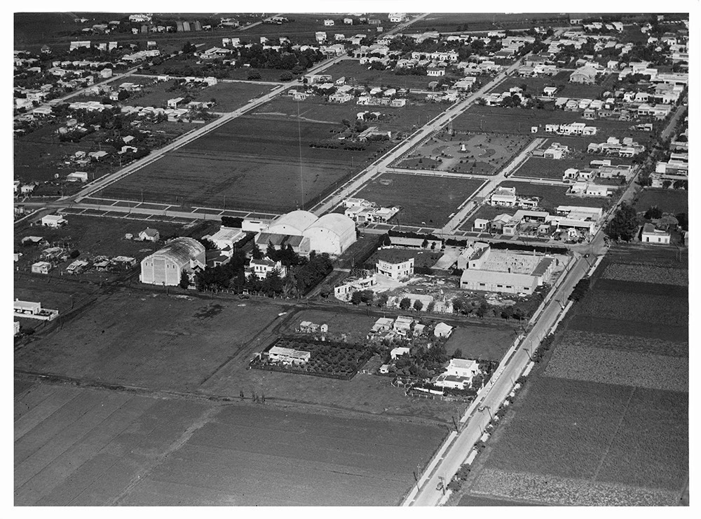 Fotografía aérea del estudio